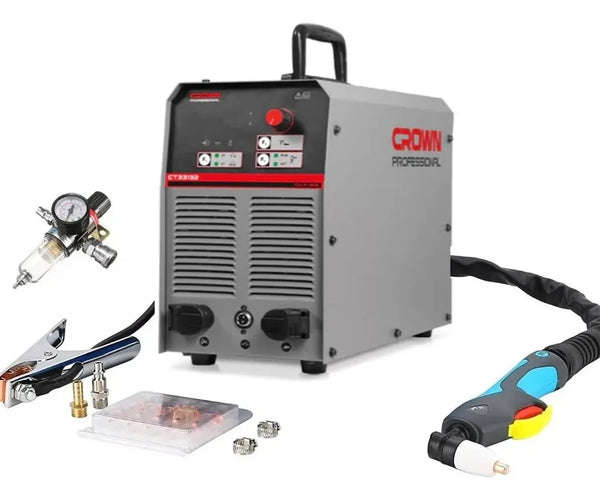 CROWN Inverter plasma cutting machine with 20-60A current range and up to 25mm cutting capacity CT33132