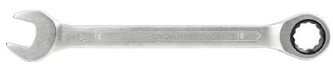 CROWN 12 mm ratcheting combination wrench chrome-plated CPHWS-A12