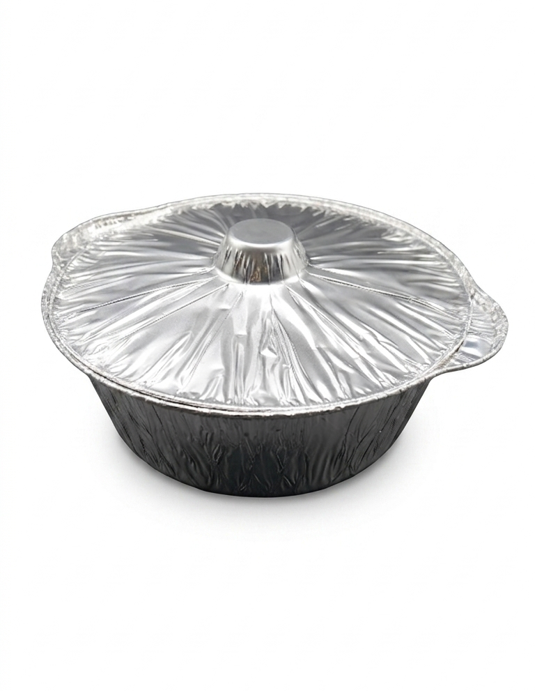 Plastics & Packaging Aluminum Pot 22cm 1 Pcs PL-5786-Set