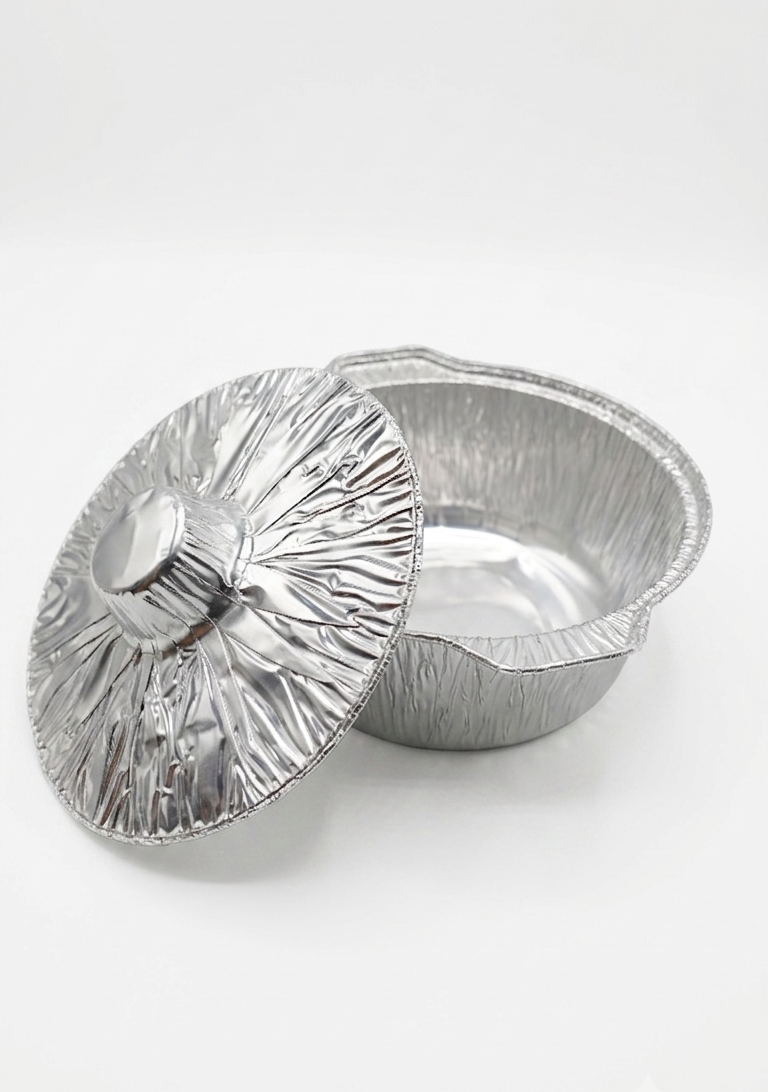 Plastics & Packaging Aluminum Pot 26cm Ctn 100 Pcs PL-5812-Ctn