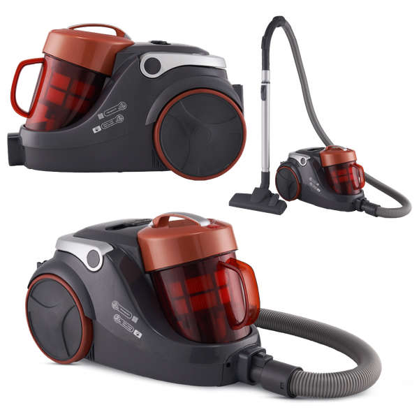 EMBLEME 2200W Bag Vacuum Cleaner Orange EM-VC2200