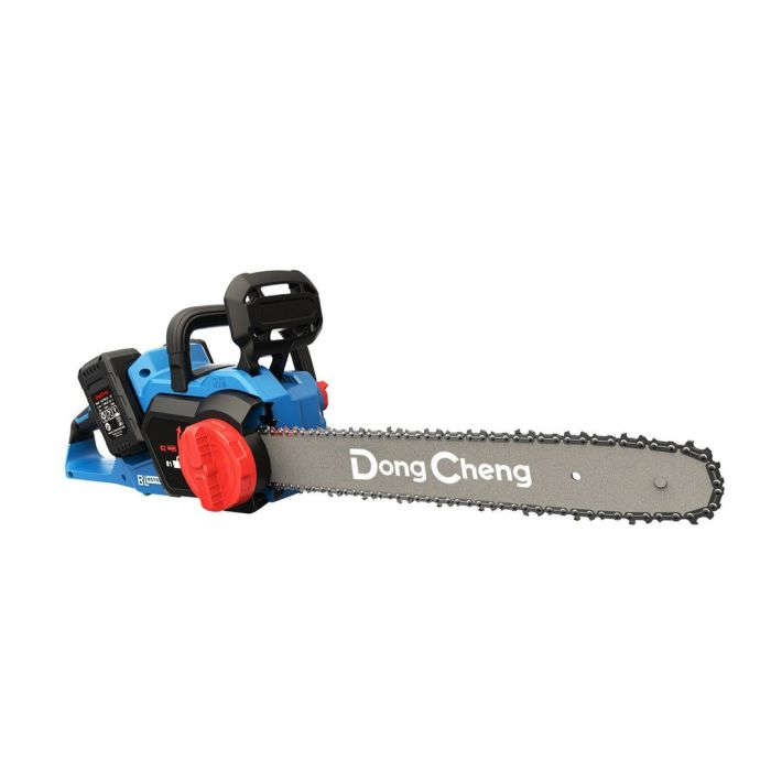 Dong Cheng Cordless Brushless Chain Saw, Max. length of Guide Bar 16''(400mm), 20V MAX/6.0Ah×2 DCCS40161(FS)