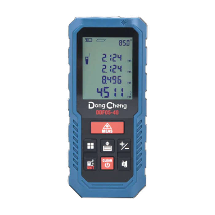 دونغ شينغ مقياس مسافة ليزري، 60 مترًا، ±(2+5×10-5D) ملم، بطاريتان AAA HR03 1.2 فولت DDF05-60