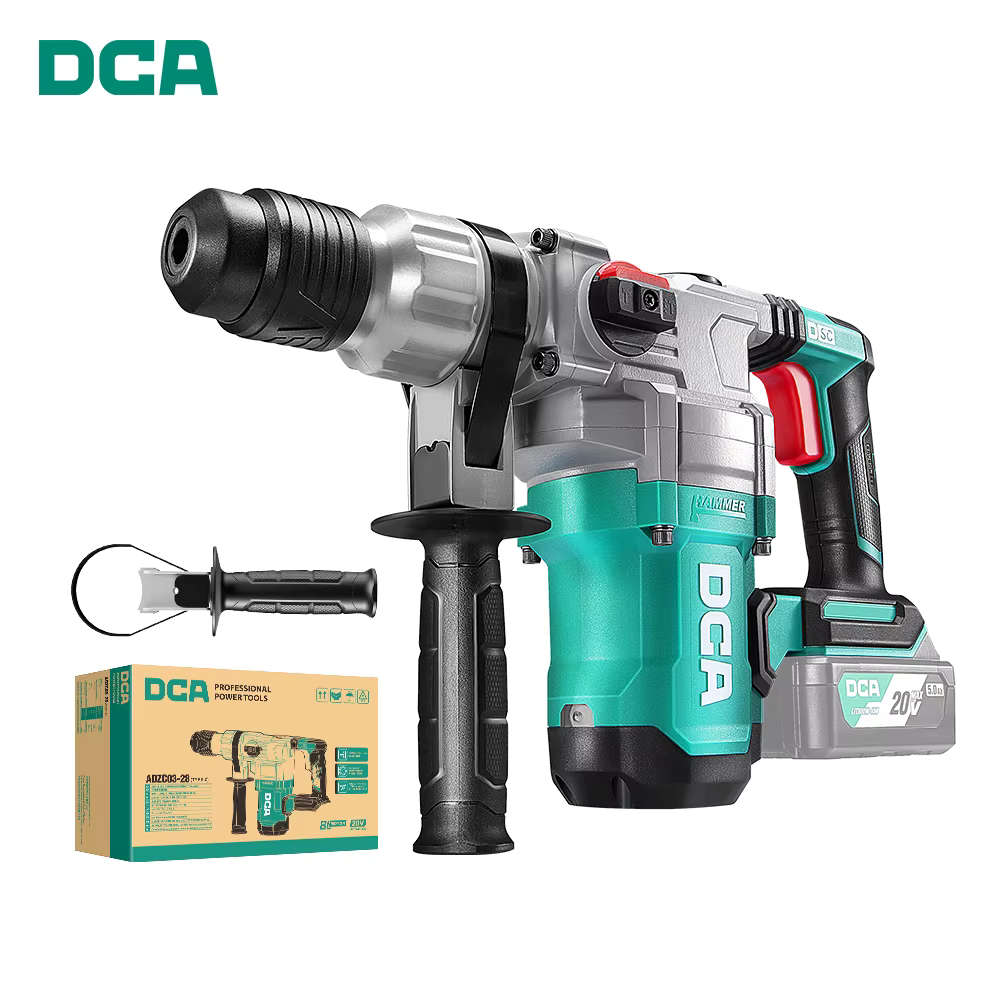 DCA 28mm Cordless Hammer Drill for Concrete, 20V ADZC03-28(TYPEH2K)