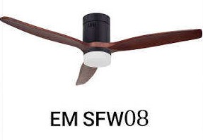امبليوم مروحة سقفية خشب طبيعي 56 بوصة EM SFW08