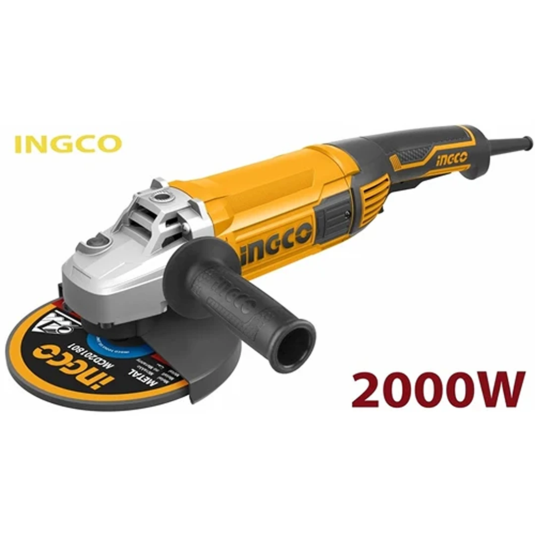 INGCO Angle Grinder 180mm 2000W AG200018