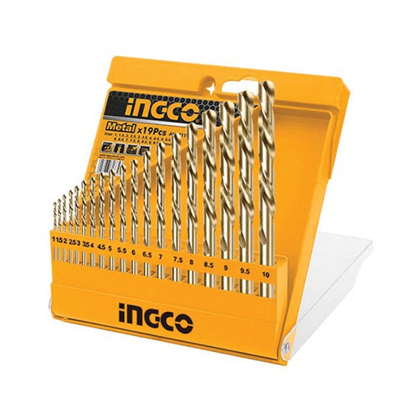 INGCO HSS Twist Drill Bits Set 19PCS AKDB1195