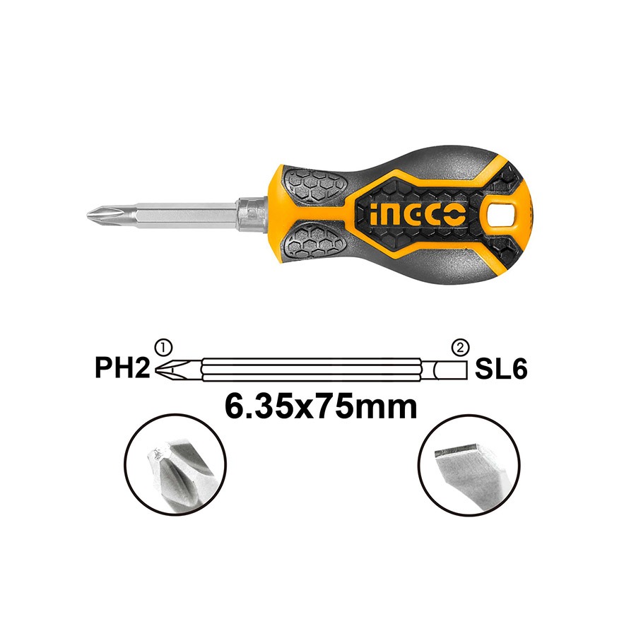 INGCO 2 IN 1 Screwdriver Set AKISD0202