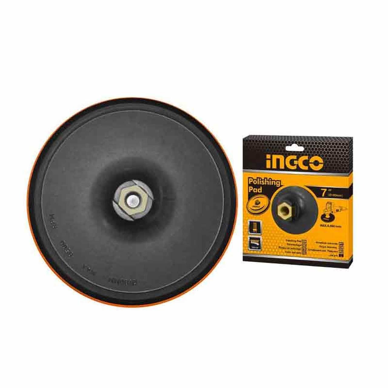 INGCO Polishing Pad With Shank 180mm APP2111801