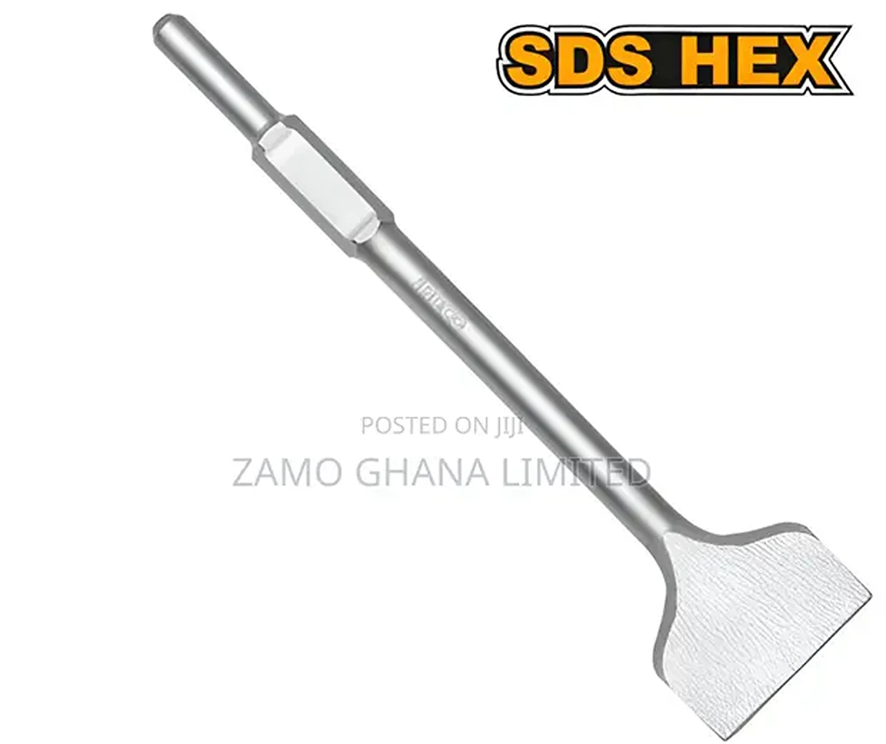 INGCO Pointed Hex Chisel flat 100mm DBC0324103