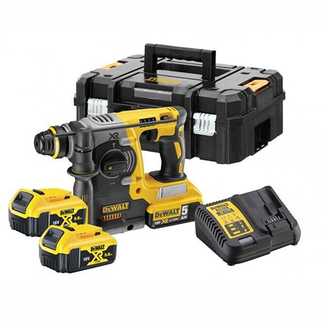 DeWALT XR Brushless Hammer Drill 24mm SDSPlus 18V DCH273P2-GB