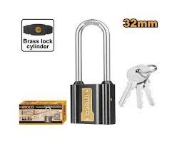 INGCO Long Shackle Iron Padlock 32mm DIPL0321L