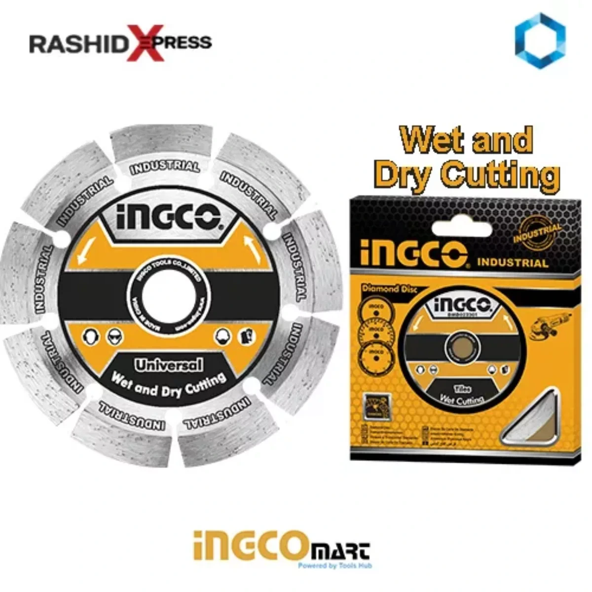 INGCO Dry Diamond Disc 125mm DMD011254