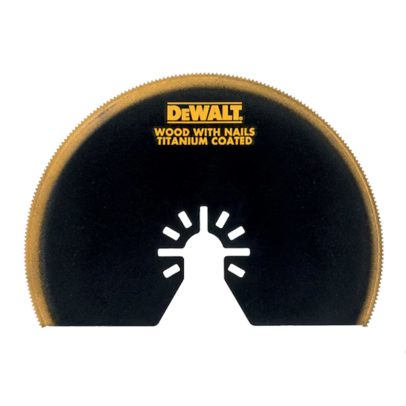 DeWALT SemiCircular Titanium Wood/Metal Oscillation Blade 102mm DT20709-QZ