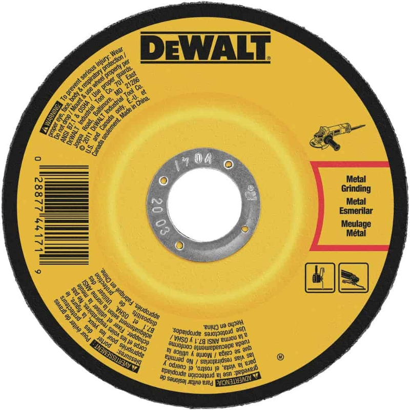 ديوالت اقراص قطع حديد 10 قطع 125×6×22 ملم DW4543AIA-AE T27