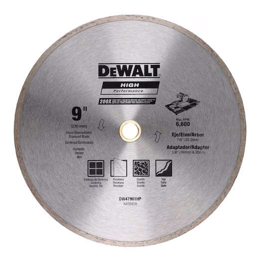 ديوالت ‎قرص قطع دسك مرمر الماسي 230 ملم DW47901HP