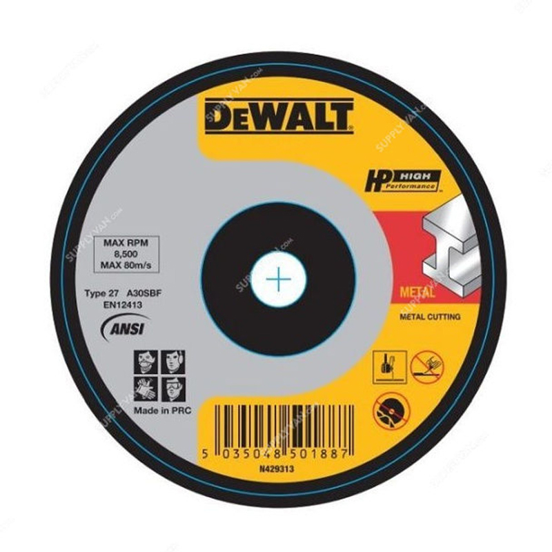 ديوالت قرص قطع T27 حديد 100×3×16 ملم DWA8434IA-AE