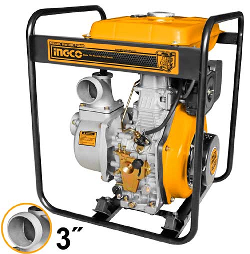 INGCO Diesel Water Pump 80mm 3inch GEP301
