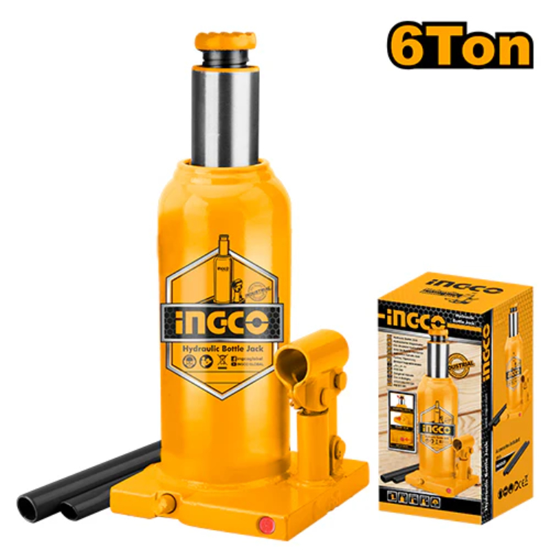 INGCO Hydraulic Bottle Jack 6 Ton HBJ602