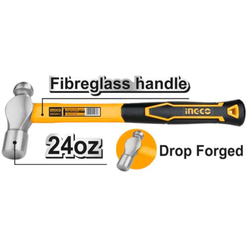 INGCO Ball Pein Hammer 660g HBPH88024
