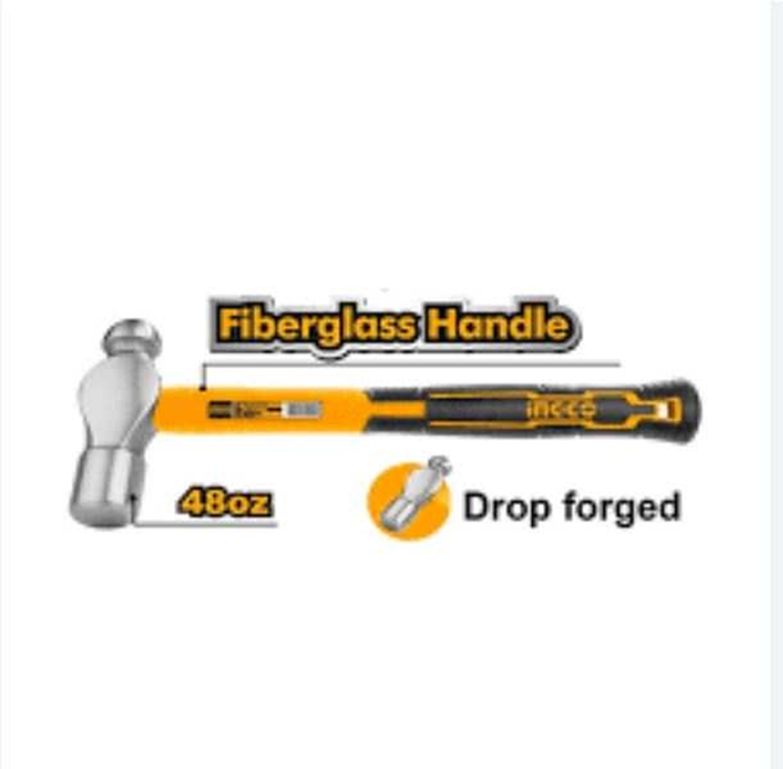 INGCO Ball Pein Hammer 1300g HBPH88048