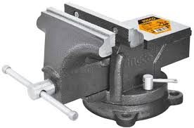INGCO bench Vise 4 inches with Anvil Tape HBV084