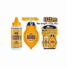 INGCO Chalk Line Level Reel Set HCLR0130