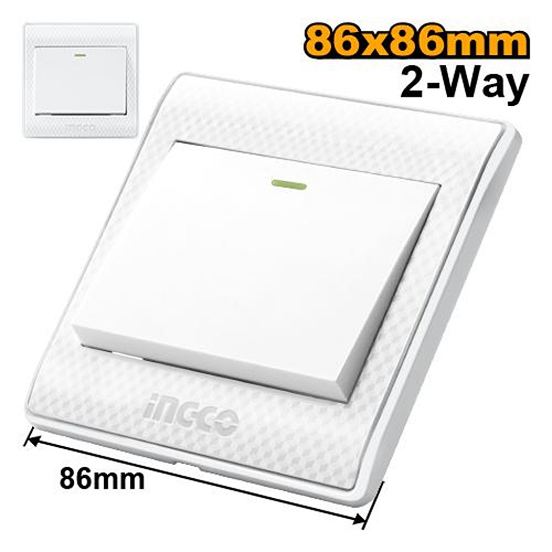 INGCO SingleW flush mount switch 16 A 250V HESSH01103