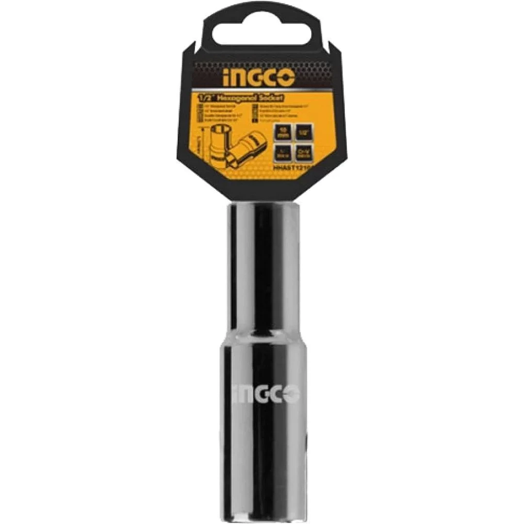 INGCO Deep Hexagonal Socket 21mm 1/2 inches HHAST12213L