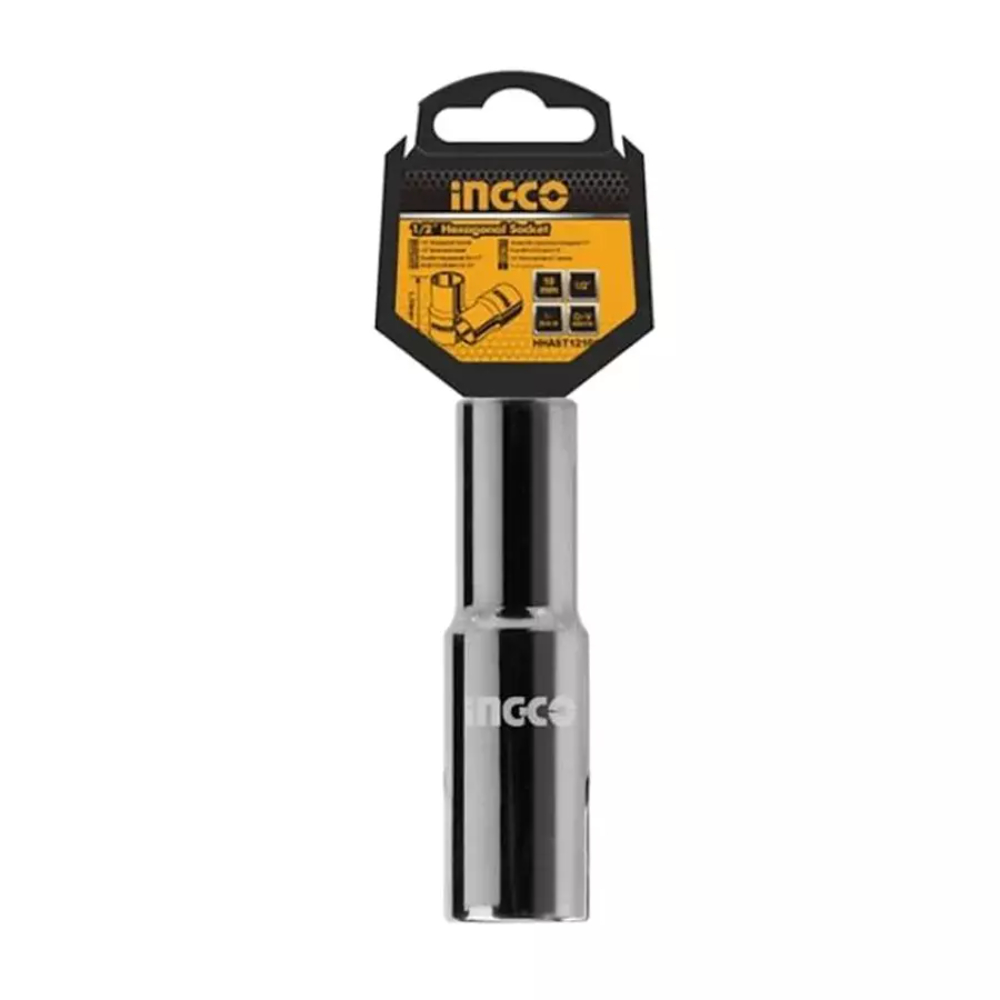 INGCO Deep Hexagonal Socket 27mm 1/2 inches HHAST12273L