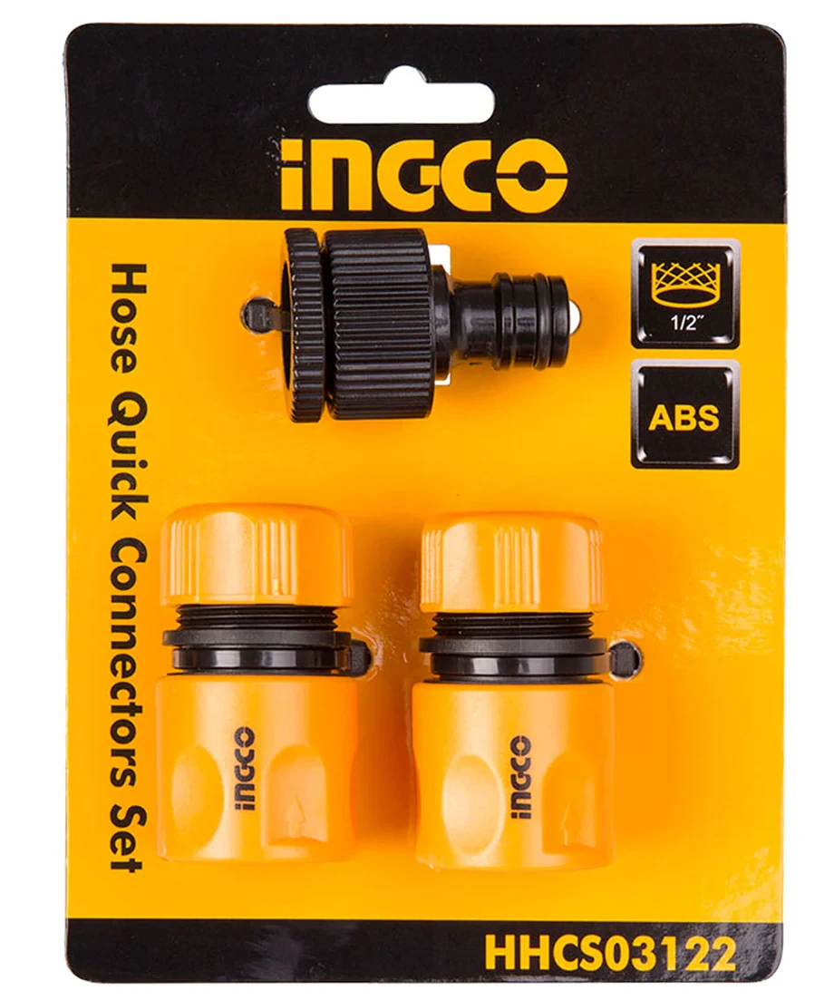 INGCO Hose Connector Set 3pcs HHCS03122