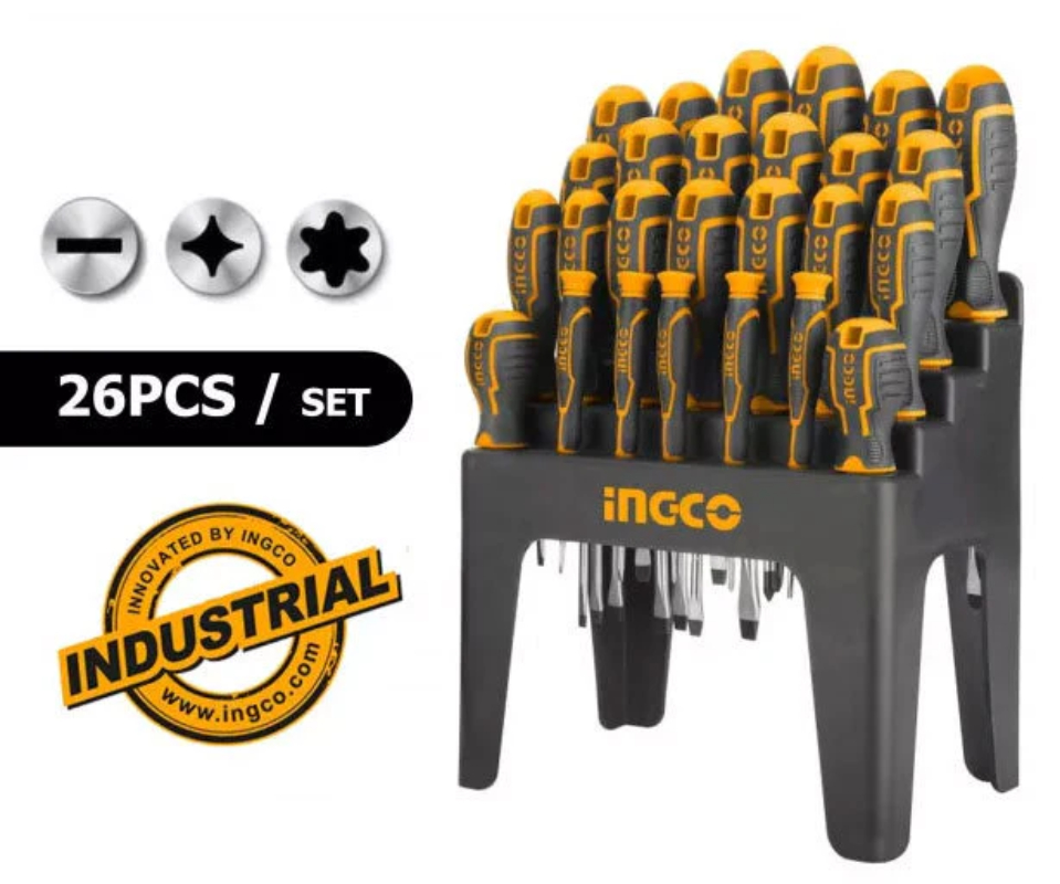 INGCO 26Pcs Screwdriver Set HKSD2628