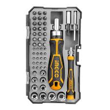 INGCO Screwdriver Bit Set with RatcheT-Handle HKSDB0558