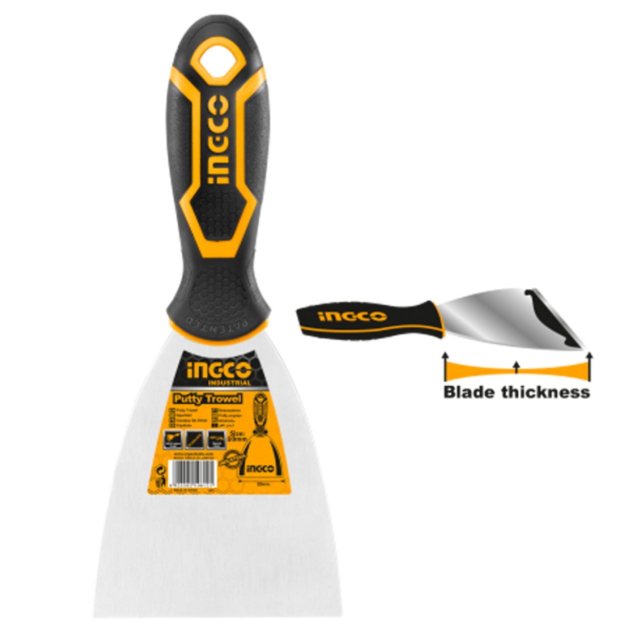 INGCO Putty Trowel 80mm HPUT08080