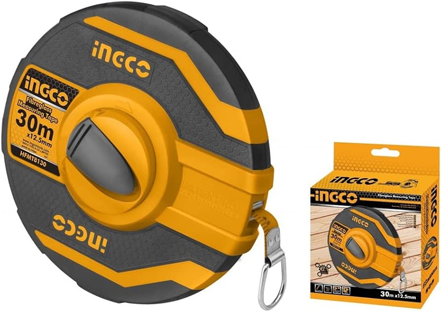 INGCO Steel Measuring Tape 30M HSMT8430