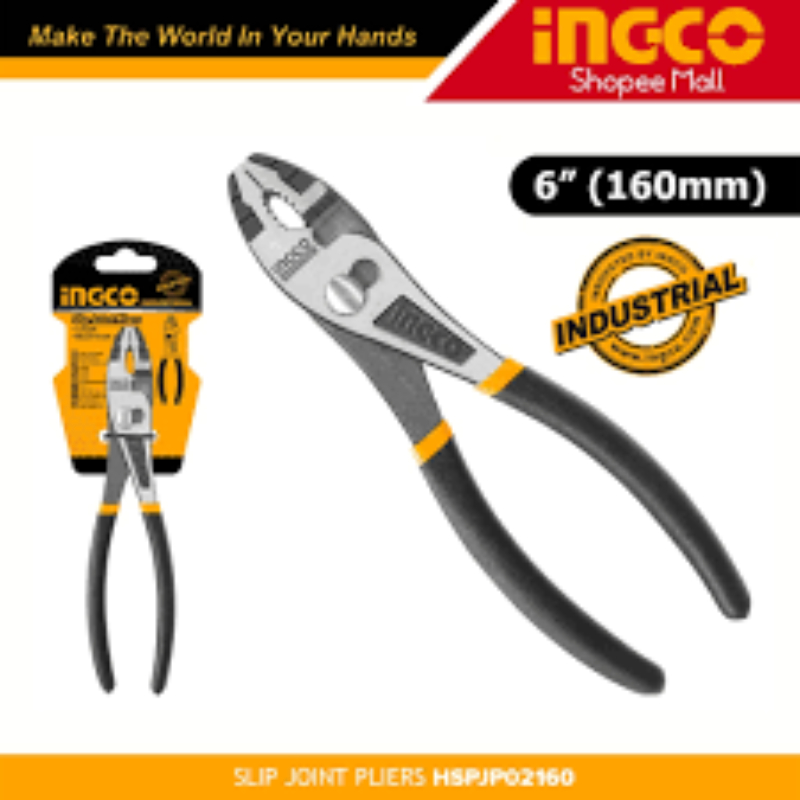 INGCO Slip Joint Pliers 160mm HSPJP02160