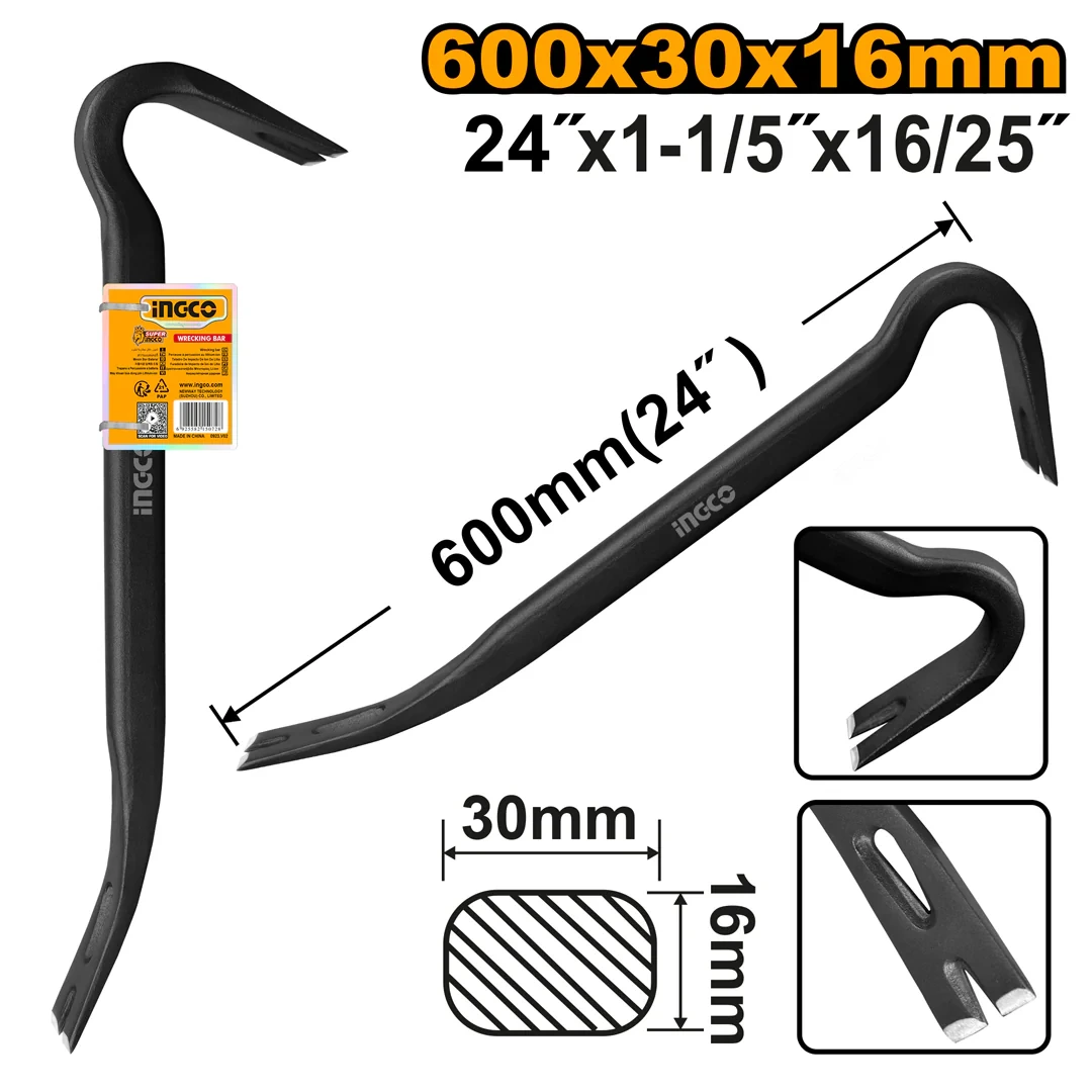 INGCO Wrecking Bar 24inches HWBA01242