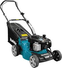 Makita Petrol Lawnmower, 41cm, Black, Blue, Grey PLM4120N