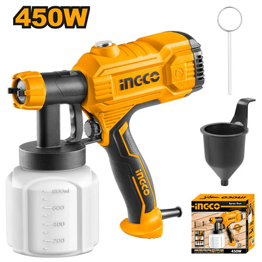 انجكو مسدس صبغ كهربائي 450 واط SPG3508