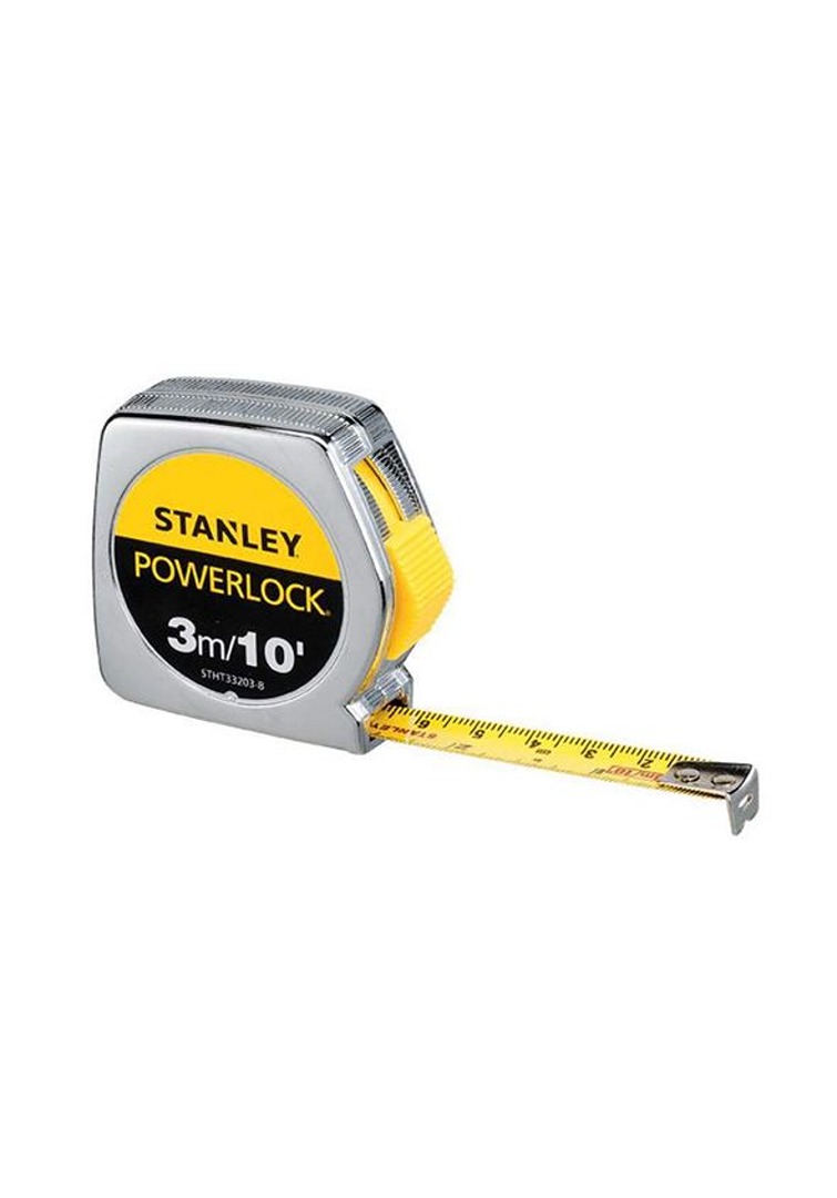 STANLEY PowerLock 3 m x 13 mm Plastic Case Tape STHT33203-8