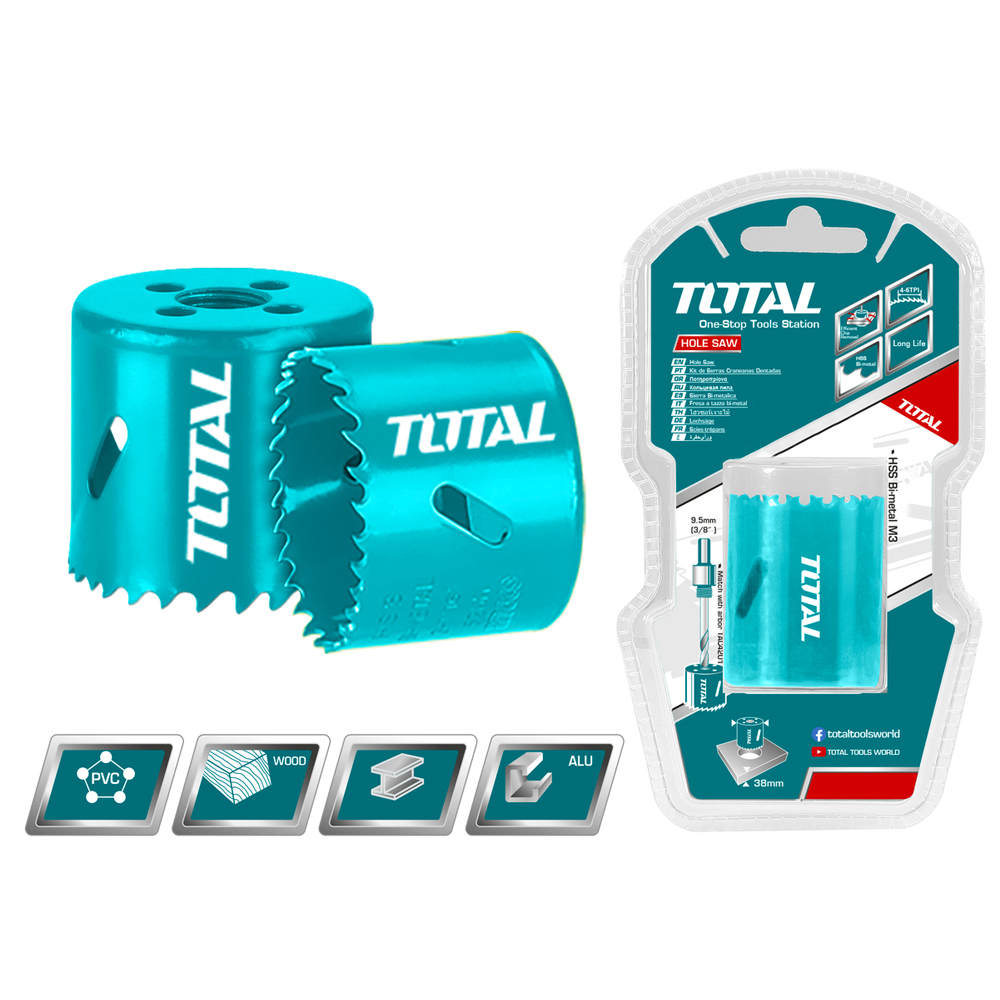 TOTAL HSS Bi-Metal Hole Saw 32mm TAC410321