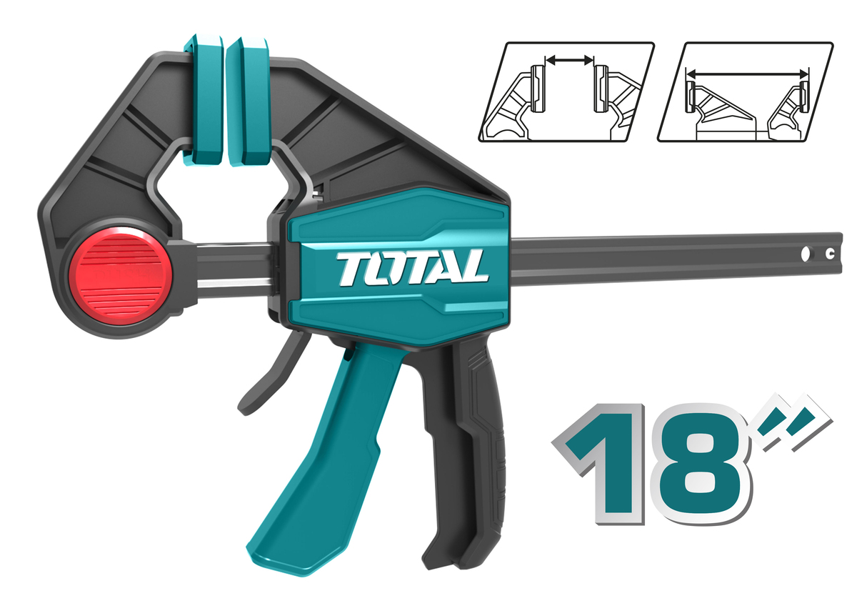 TOTAL Quick Bar Clamps 18inches THT1340603