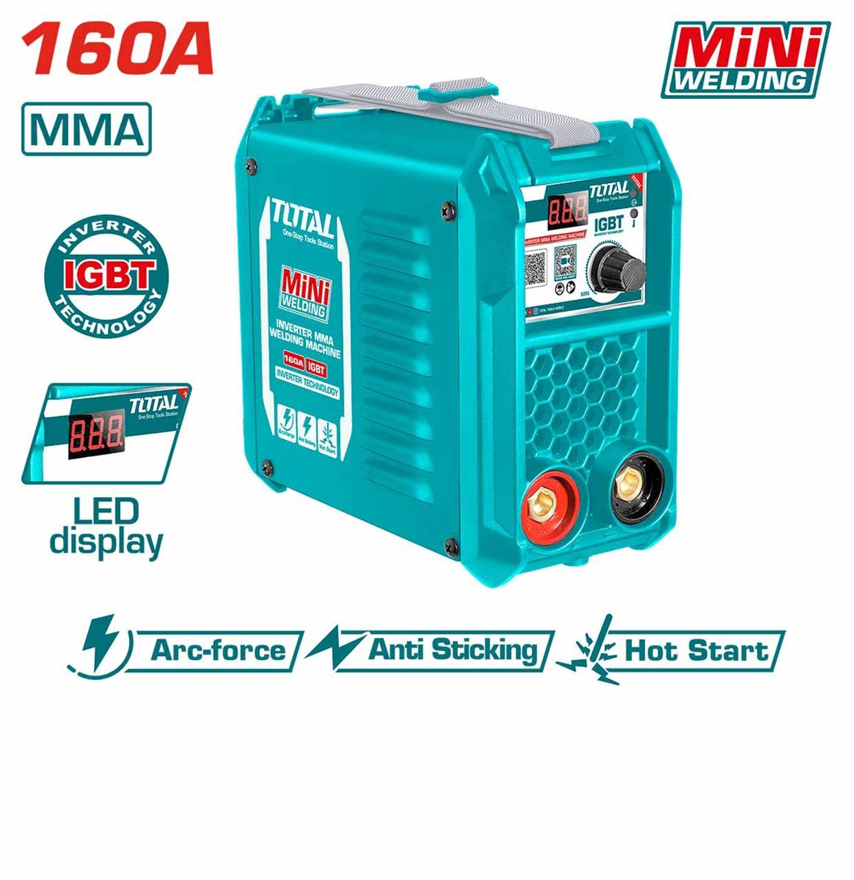 TOTAL Inverter MMA Welding Machine 180A TW216018