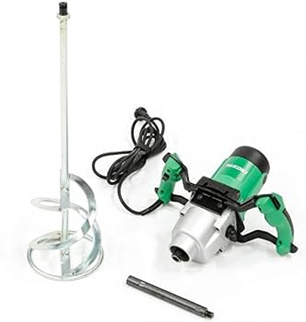 HIKOKI Mixer, 1600W, 230V, 2Speed Gear: 150300 min1/300650min1, Stirrer Diameter Max. 338mm, Thread Connection M14 UM16VST2